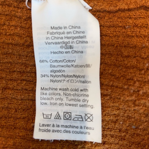 Madewell | Size XL | Sweater Tank | Mustard | Kingston | Button Up | Cropped - Picture 10 of 10